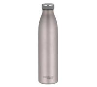 THERMOcafé by THERMOS TC BOTTLE Bouteille isotherme en acier inoxydable résistant aux boissons gazeuses, 12 h chaud pendant 24 h au froid, 0,75 l, anti-fuite, pour l'école, les déplacements et le