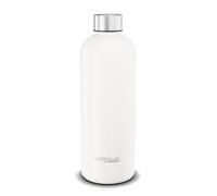 THERMOcafé by THERMOS TC DAILY BOTTLE blanc mat 0,70 l, bouteille isotherme, en acier inoxydable, résistante aux boissons gazeuses, 6 h au chaud pendant 12 h au froid, entièrement étanche, pour