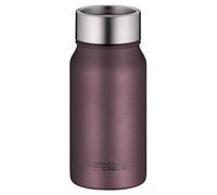 THERMOcafé by THERMOS TC DRINKING MUG Gobelet isotherme, en acier inoxydable, bordeaux, mat, 0,35 l, anti-fuite, 8 heures de chaud pendant 16 heures pour le froid, passe au lave-vaisselle, sans BPA