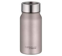 THERMOcafé by THERMOS TC DRINKING MUG Gobelet isotherme, en acier inoxydable, rose mat, 0,35 l, anti-fuite, 8 heures pour le chaud pendant 16 heures et le froid, passe au lave-vaisselle, sans BPA