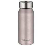 THERMOcafé by THERMOS TC DRINKING MUG Gobelet isotherme, en acier inoxydable, rose mat, 0,50 l, anti-fuite, 9 heures de chaud pendant 18 heures pour le froid, passe au lave-vaisselle, sans BPA