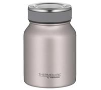 THERMOcafé by THERMOS TC FOOD JAR Récipient isotherme à double paroi en acier inoxydable 0,50 l, 9 h chaud 14 h froid, en acier inoxydable, anti-fuite, passe au lave-vaisselle, pour le bureau et les