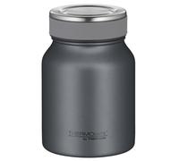 THERMOcafé by THERMOS TC Food Jar - Récipient isotherme à double paroi en acier inoxydable - Gris graphite mat - 0,50 l - Passe au lave-vaisselle - Pour le bureau et les déplacements