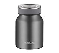 THERMOcafé by THERMOS TC FOOD JAR Stone Grey mat 0,50 l, 9h chaud 14h froid, récipient isotherme pour repas, double paroi en acier inoxydable, anti-fuite, passe au lave-vaisselle, pour le bureau et