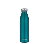 ThermoCafé Gourde Isotherme, Acier Inoxydable, Mat Teal, 0,5 l