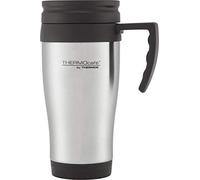 ThermoCafe Mug de voyage en acier inoxydable avec couvercle coulissant 400 ml