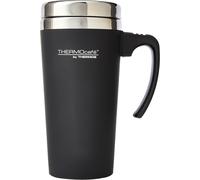 Thermocafe Tasse De Voyage En Plastique Et Acier Inoxydable Soft Touch 420 Ml, Noir