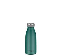THERMOcafé TC BOTTLE Bouteille isotherme 0,35 l, froid 24 h, vert mousse | Gourde en acier inoxydable résistante aux boissons gazeuses, anti-fuite, chaude pendant 12 heures, pour le sport, l'école