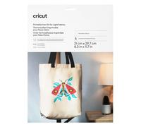 Cricut Joy Xtra Iron-On Feuille de vinyle de transfert de chaleur Vinyle de transfert thermique lisse 5 feuilles