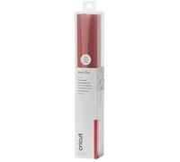 Thermocollant Pailleté - CRICUT - Rouge - 30,5 cm x 48 cm - Adhésif durable - Fini scintillant