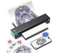Thermocopieur tatouage portable - SWAMEE - M08F - A4 - Sans fil - Compatibilité Android, iOS, Windows, MacOS, ChOS
