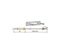 Thermocouple 600 avec plaque De Dietrich 84068984 G