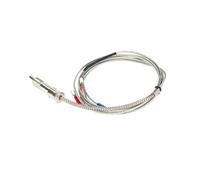 Thermocouple à baïonnette WRNT-01 M8 × 1,25 K/J, capteur de température ressort compression avec fil blindé, câble 1/2/3/5/7 m en option pièce(M8x1.25 K Type 1m)