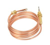 Thermocouple à Gaz 120 Cm, Cuivre Universel, Remplacement de Cuisinière à Gaz, pour Four, Cuisinière à Gaz, adapté à Divers Fours