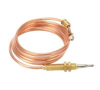 Thermocouple à gaz HR0001 Thermocouple de remplacement universel de cuivre premium pour le cuisinière fourrette de poêle à gaz 120 cm de long thermocouple durable pour les