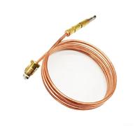 Thermocouple à gaz M9 x 1 avec tube en cuivre, capteur de sécurité pour systèmes de chauffage commerciaux et poêles en argile (150 cm)