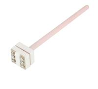 Thermocouple à rhodium de type S/K WRP-100, mesure de température de 2372 °F à 1300 °C(K-type 8cm)