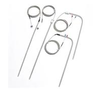 Thermocouple anticorrosif, 1 pièce, résistant aux acides, résistance thermique, capteur de température, Angle droit, étanche 2M(Angle x inter E)