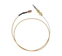 Thermocouple de rechange pour cuisinière à gaz, sonde de capteur de température, composant de sécurité en métal avec résistance à la chaleur de 600 mm pour réparation de cuisinière (120 cm)