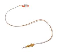 Thermocouple de Remplacement pour Foyer et Barbecue, Protection | Installation Facile, Conception Précise, Combustion, Céramique Cuivre Abs, pour Brûleur Gaz, Or