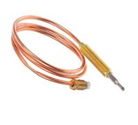 Thermocouple de Sécurité en Cuivre, Détection de Flamme | Protection L’extinction, Filetage M8, Gaz ou Liquéfié, Supporte 1000 °c, pour Foyer Extérieur