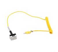 Thermocouple de surface magnétique de type K pour métal - Capteur de température précis PT100 - Réaction rapide - Mesure du four industriel - Câble de 2000 mm (A)