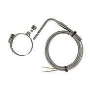 Thermocouple de température d'échappement de type K avec pince (1 ~ 5,1 cm) et longueur d'insert réglable