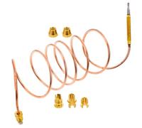 Thermocouple de Température en Cuivre pour Barbecue et Réchaud | Sécurité de Flamme Stable, Usage Polyvalent, Pièces et Adaptateur, Entretien Diy, Foyers et Fours
