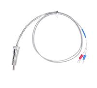 Thermocouple de type K à ressort de compression en silicone, sonde de capteur de température à réponse rapide, flexible et pliable pour la surveillance des équipements