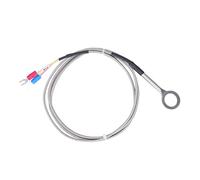 Thermocouple de type K Mtlavishness 14 Dia 304 en acier inoxydable -40 à 1000 ℃ Thermocouple de type sonde (1M)