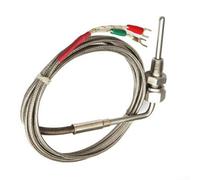 Thermocouple de type K, sonde d'échappement en acier inoxydable NPT de 0,3 cm, sonde de température 1200 °C, filetage