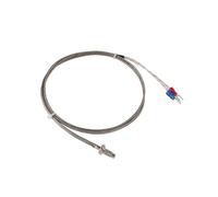 Thermocouple de type K, Thermocouple M6 fileté M8, capteur de température résistance thermique, sonde ligne, Type K E 0.5M 1M 2M 3 mètres(E 2m M6)