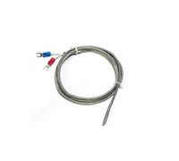 Thermocouple de type K, Type PT100/Type PT1000/régulateur de température 4 * 30mm, résistance thermique-50~450 °C avec 0.5m/1m/2m/3 mètres/5m/10m(K Type,Cable length 0.5M)