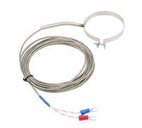 Thermocouple en Acier Inoxydable 60mm, Capteur de Température K Type 0-400°C, Fil 3 Mètres - Haute Résistance Thermique, Détection Sensible, Usage Industriel et Industriel (oncle paternel)