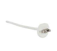 Thermocouple en céramique Capteur de thermocouple PT100 de type K haute température 1300 degrés for four à céramique 2372 degrés Fahrenheit WRP-100(K Type 215mm)