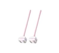 Thermocouple en céramique Lot de 2 capteurs thermocouple de type S, platine rhodium WRP-100, sonde haute température for four à moufle de laboratoire, équipement industriel(S-8-250-0.2)