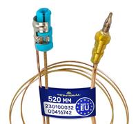 Thermocouple Gaz pour Cuisiniere Gaz 520 mm Code 230100032 pour Beko