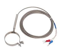 Thermocouple K Type, Sonde de Contrôle de Température, Acier Inoxydable 0-400°C, Multi Longueurs - Haute Sensibilité, Large Plage de Mesure, Usage Industriel (ou)