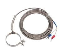Thermocouple K Type, Sonde de Contrôle de Température, Acier Inoxydable 0-400°C, Multi Longueurs - Haute Sensibilité, Large Plage de Mesure, Usage Industriel (Hmm)