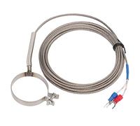 Thermocouple K Type, Sonde de Contrôle de Température, Acier Inoxydable 0-400°C, Multi Longueurs - Haute Sensibilité, Large Plage de Mesure, Usage Industriel (championnat du monde)
