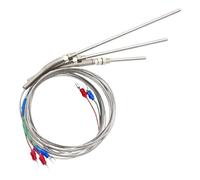 Thermocouple M8 0,5 m 1 m 2 m Type KJ PT100 50 mm 100 mm 150 mm Sonde à ressort de compression Capteur de température 0-400 °C(50mm,300cmType K)