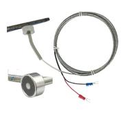 Thermocouple magnétique Type K /pt100-200 + 450 °C, capteur de température, diamètre 20mm, connecteur Miniature blindé, 1 pièce(K -L1m-450degree)