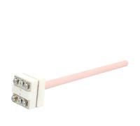 Thermocouple platine rhodium de Type S WRP-100, sonde 150/200/300/500mm, capteur de température 0-1600 ℃ for four électrique à moufle(Length 250mm)