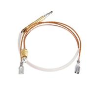 Thermocouple pour cuisinière à gaz 1 kit de thermocouple universel à rainure de 350 mm, borne de 4,8 mm avec interrupteur anti-basculement