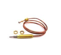 Thermocouple pour cuisinière à gaz 1 sonde thermocouple à filetage commun de 60 cm for brûleurs à gaz et cheminées