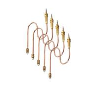 Thermocouple pour cuisinière à gaz 5PCS Chauffage Gazage Thermocouple d'allumage 30cm Dispositif de protection contre l'extinction de flamme M8 - Gazage universel