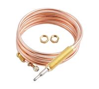 Thermocouple pour cuisinière à gaz Sonde à filetage commun en plastique for appareils de mesure de gaz à thermocouple M8 : cheminées, cuisines, jardins et espaces extérieurs.(120cm)