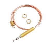 Thermocouple pour cuisinière à gaz Thermocouple M8 for cuisine extérieure, sonde à filetage commun avec écrou à pointe M8, haute sensibilité(60cm)