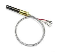 Thermocouple pour friteuse à gaz Thermocouple Résistant à la Filetage 7/16 Sonde 65 mm 750 mV pour différentes marques de friteuses à gaz