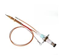 Thermocouple pour gaz Isolation Sûre Étincelle Rapide Thermocouple(4) | Douille pour cuivre pour robuste, étincelle rapide, compatible cuisinières, isolation sûre, montage ajustable